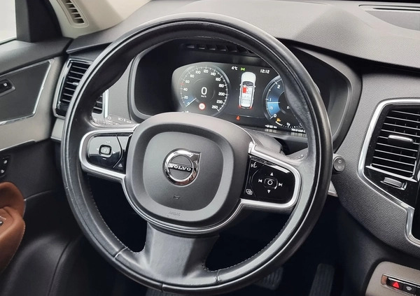 Volvo XC 90 cena 156900 przebieg: 82218, rok produkcji 2017 z Myślenice małe 631
